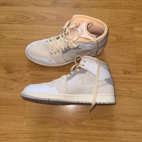 Air Jordan 1 Mid SE Craft M 9.5 - Picture 5 of 10